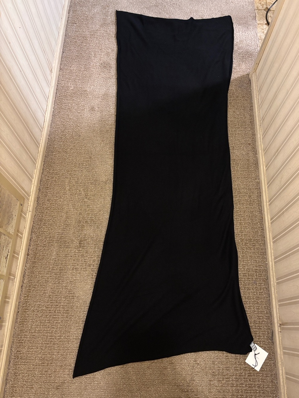 Italic 100% Cashmere Black Oversized Wrap Shawl Blanket Scarf NWT - Picture 4 of 4